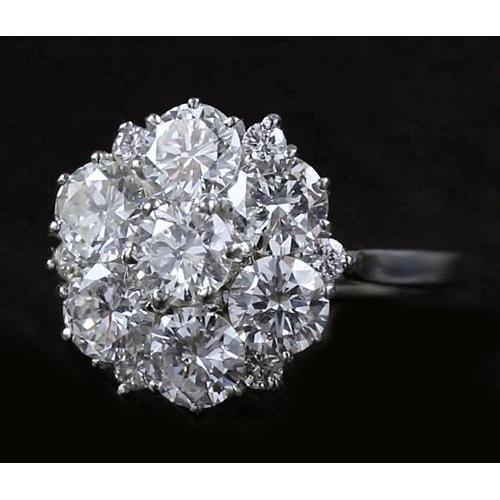 Diamant-Verlobungsring 3,80 Karat Antik-Stil Damen Schmuck - harrychadent.de