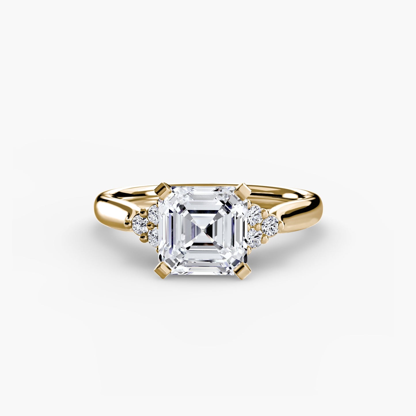 Edelstein Setting -Karat Gold – Nahaufnahme