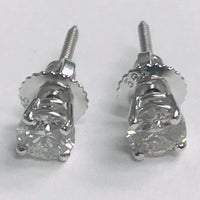 1 karat runde diamantohrstecker