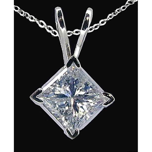 Wunderschöner Echt Diamant 2,25 cts. Anhänger F Vs1 Diamant Gold