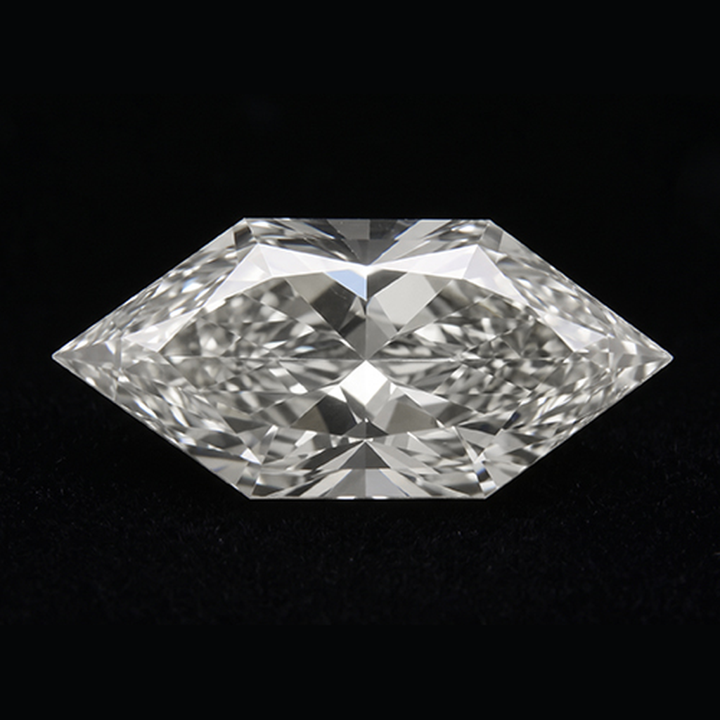 Echter loser Diamant im holländischen Marquise-Schliff, 5 Karat, H, VS1