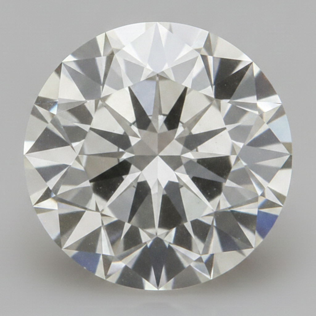 Natürlicher, unbehandelter F VS1 Alteuropäischer Schliff loser Diamant 2,5 Karat aus der Erde gewonnen, rund