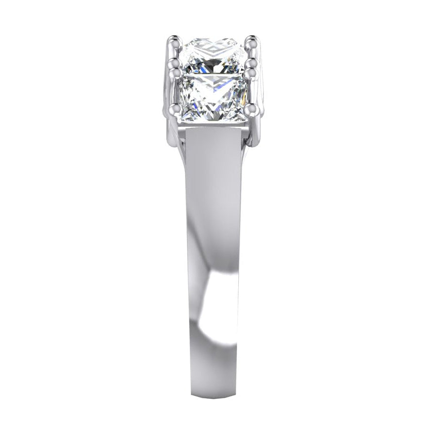 Fünf Stein Halbe Ewigkeit Prinzessin Diamantband 3 Karat
