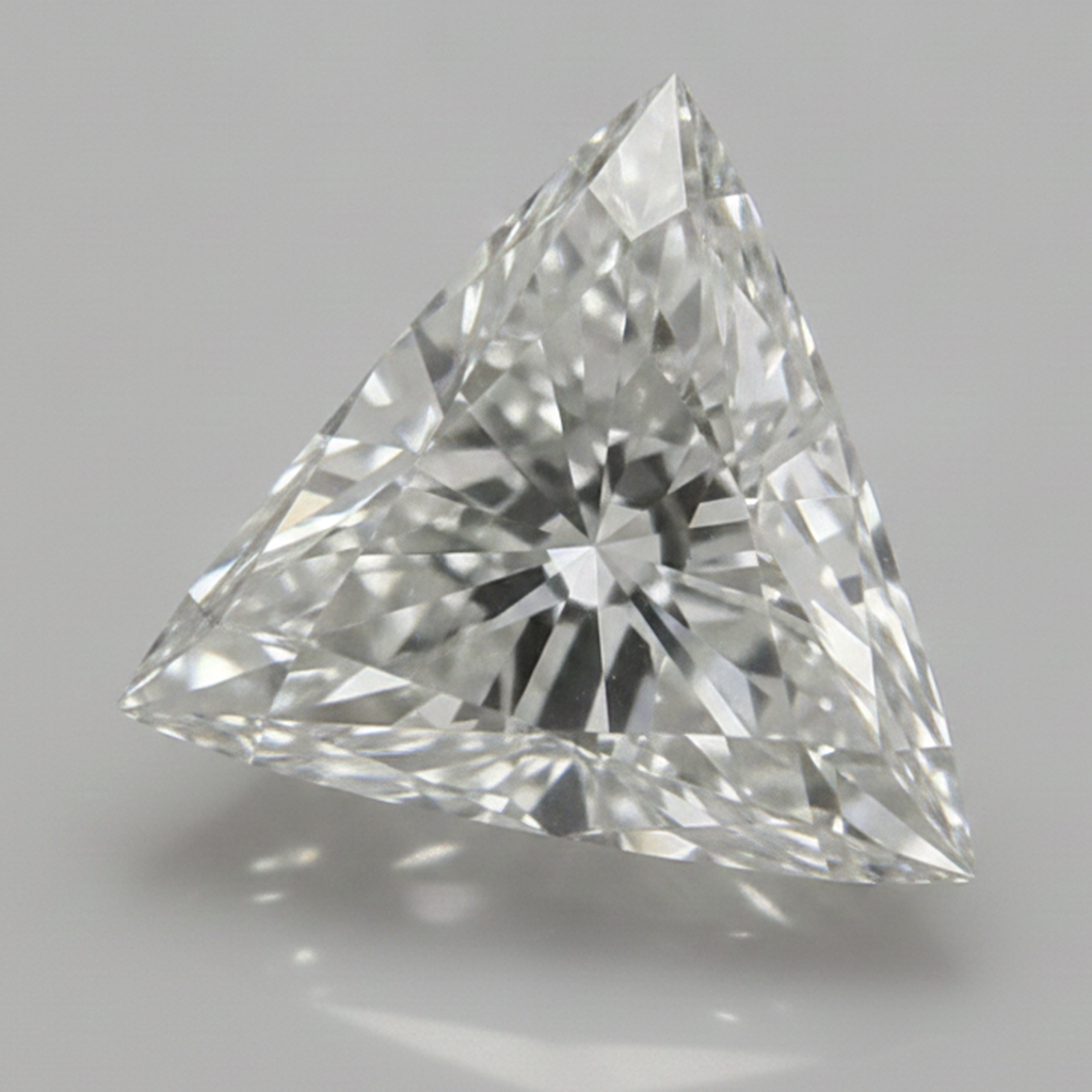 Funkelnder 7 Karat aus der Erde gewonnener H VS1 natürlicher Trilliant-Schliff loser Diamant