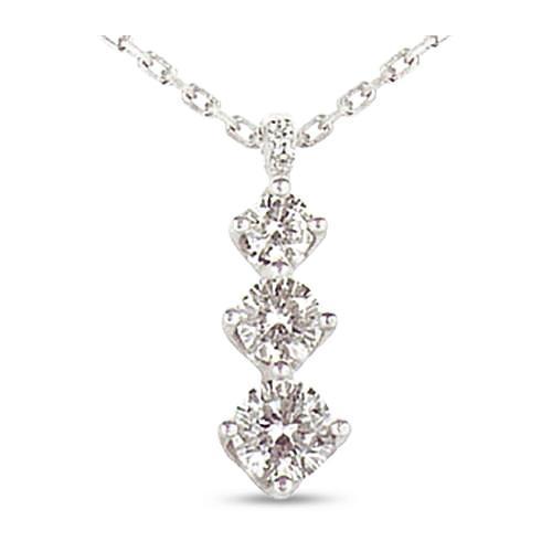 1 karat diamant-trilogie-anhänger journey collection