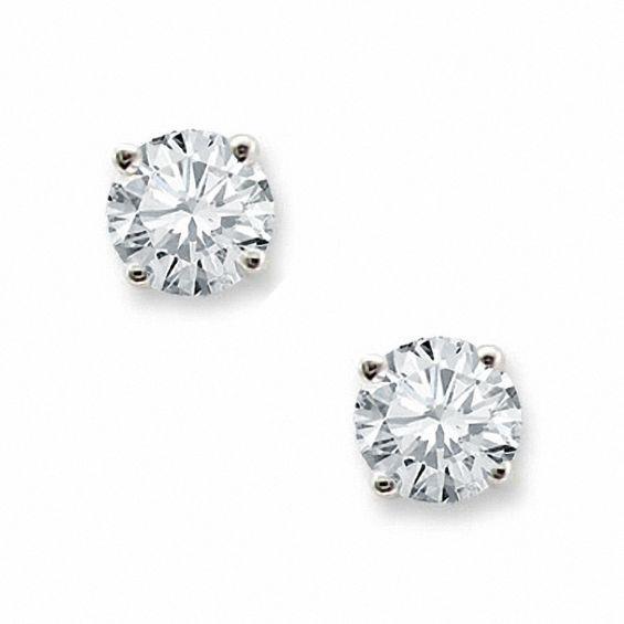 3 Karat Naturdiamant Ohrstecker Weißgold Schmuck - harrychadent.de