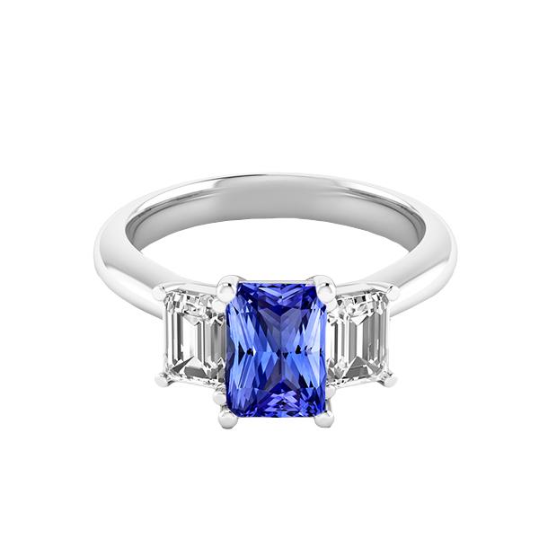 Damen Ehering Smaragd Diamanten 2 Karat Srilanka Saphir 3 Stein - harrychadent.de