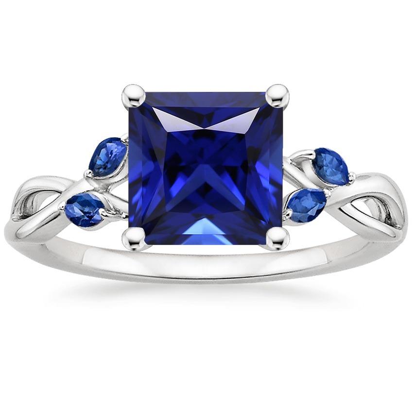 Damen Jubiläumsring Prinzessin & Marquise Ceylon Saphire 5.50 Karat - harrychadent.de