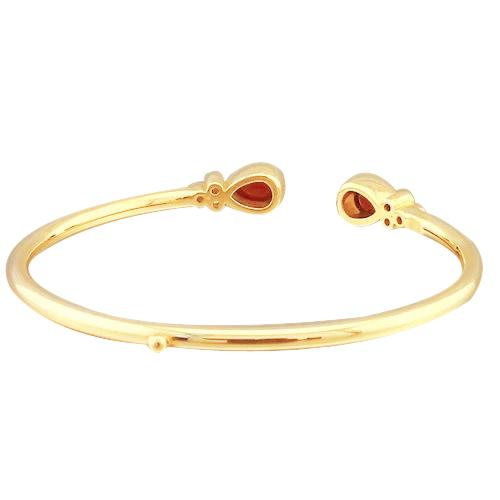 Damen Rubin Diamant Armreif 2.30 Karat Gelbgold 14K - harrychadent.de