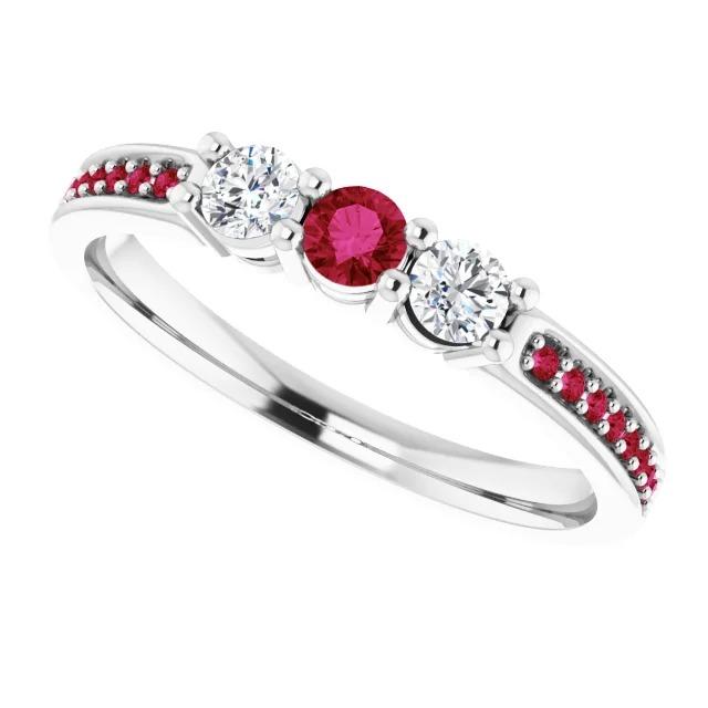 Diamantring 1,07 Karat Burmese Rubin Damen Schmuck Neu - harrychadent.de