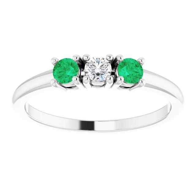 Drei-Stein-Diamant-Ring 0,60 Karat 4 Krappenfassung Damen Schmuck - harrychadent.de