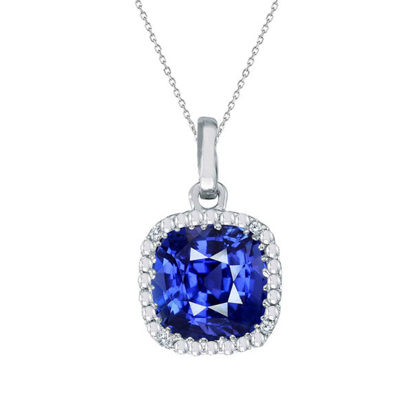 Goldener Kissen-Edelstein & runder Aus der Erde Abgebauter Natürlicher Diamant-Dia-Anhänger 3,15 Karat