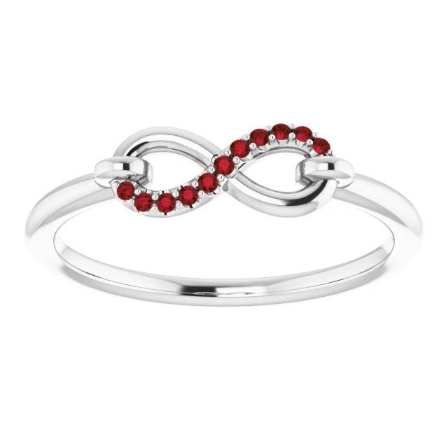 Hochzeit Infinity Band 0,25 Karat Burma Rubin Schmuck - harrychadent.de