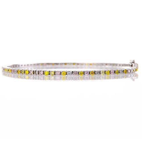 Saphir-Diamant-Armband 5 Karat Weißgold 14K Schmuck - harrychadent.de