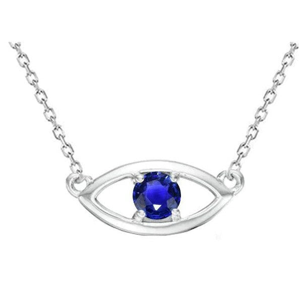 echter round diamant 1Karat anhänger Vorderansicht