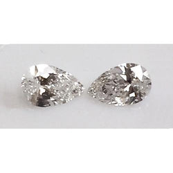 0,80 Karat Birnenschliff, lose, natürliche, aus der Erde gewonnene Diamanten I VS1