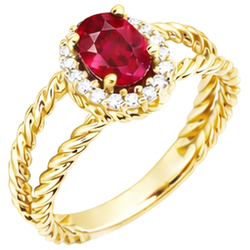 Echter Rubin Ring 1.16 Karat