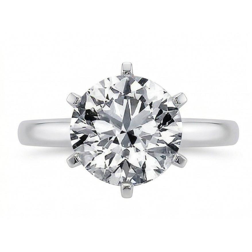 echter round diamant 1.40Karat ring Detailansicht