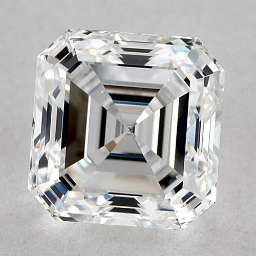 1 Karat Asscher-Diamant, lose, E, VVS1, sehr guter Schliff