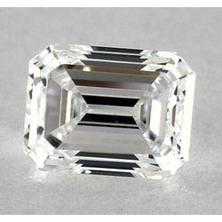 1 Karat Smaragd, natürlicher, aus der Erde gewonnener Diamant, lose, E, VS1, sehr guter Schliff