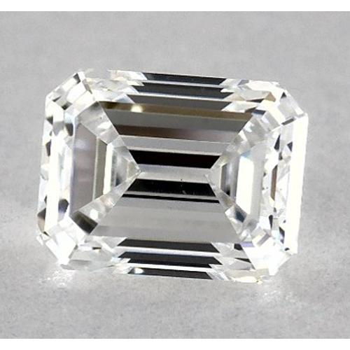 1 Karat Smaragd, natürlicher, aus der Erde gewonnener Diamant, lose, E, VS1, sehr guter Schliff