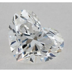 1 Karat Herzförmiger, natürlicher, aus der Erde gewonnener Diamant, lose, F, VS1, sehr guter Schliff