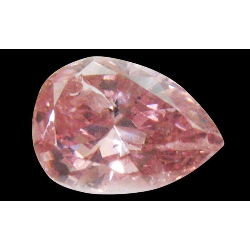 Rosa Saphir Birnen-Schliff Loose Sapphires Natural in Gold – Hauptansicht