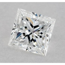 1 Karat Princess Naturdiamant, lose, aus der Erde gewonnen, Farbe F, Reinheit VS1, exzellenter Schliff