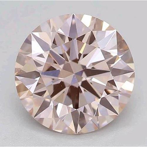 Pink Saphir Brillantschliff Loose Sapphires Natural in Gold – Hauptansicht