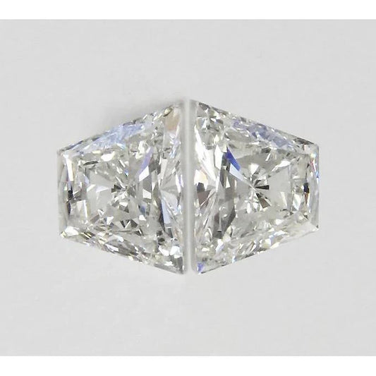 1,50 Karat G VVS1 Trapezgeschliffene lose Diamantenpaar