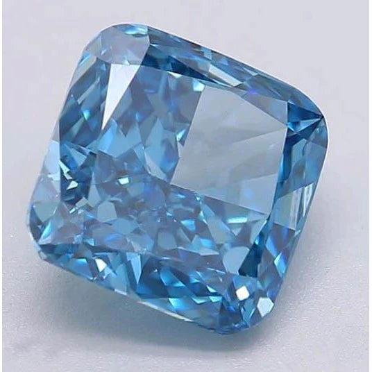 Feiner Blauer Saphir Loose Sapphires Natural 1,5 Karat – Frontansicht
