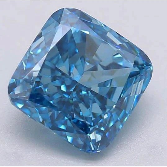 Feiner Blauer Saphir Loose Sapphires Natural 1,5 Karat – Seitenansicht