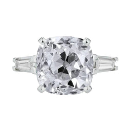 10 Karat 3-Stein-Natürliche Diamantring