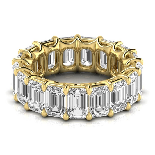 Eleganter Eternity Band 12,75 Karat – Frontansicht