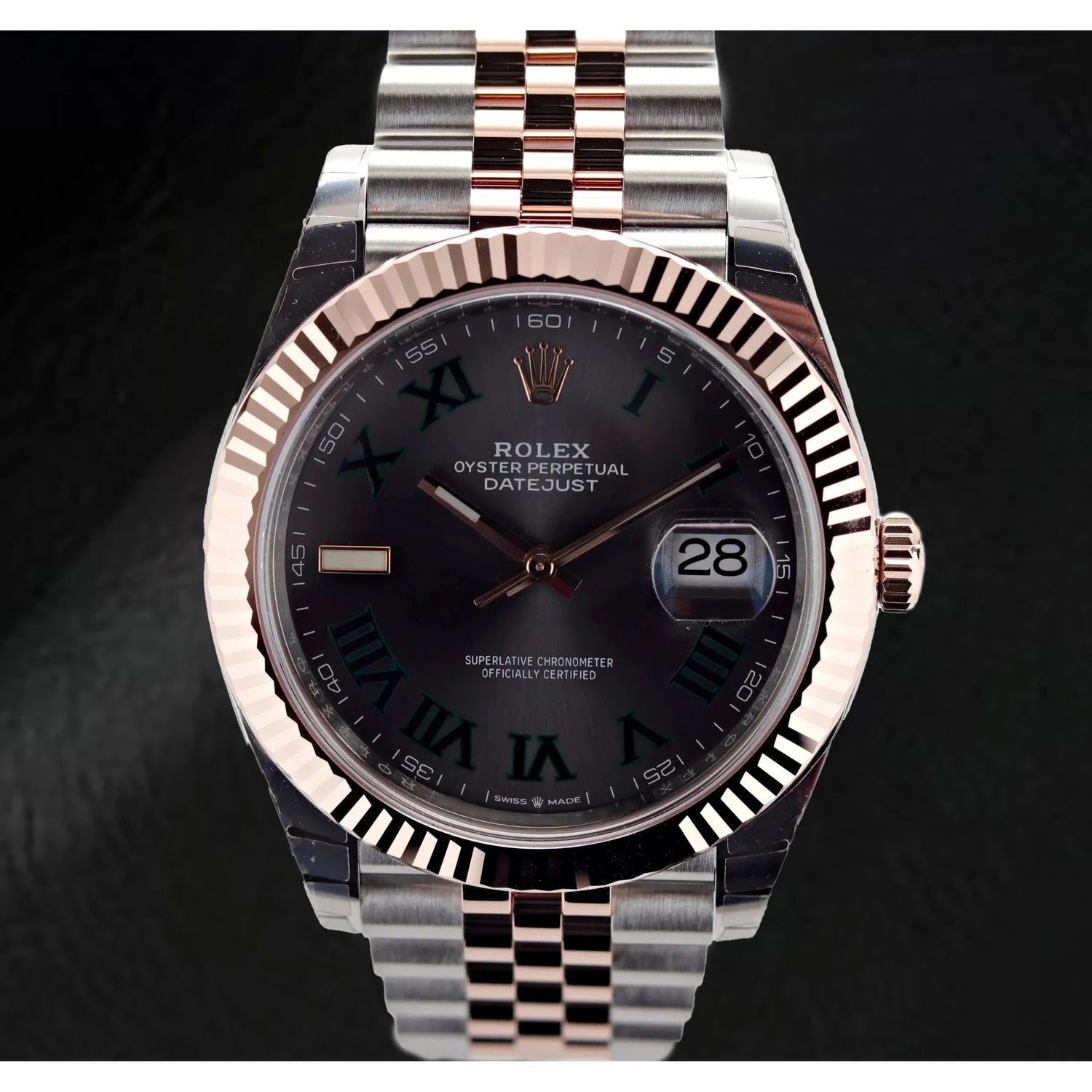 Rolex Zweifarbig Herrenuhr Gelbgold