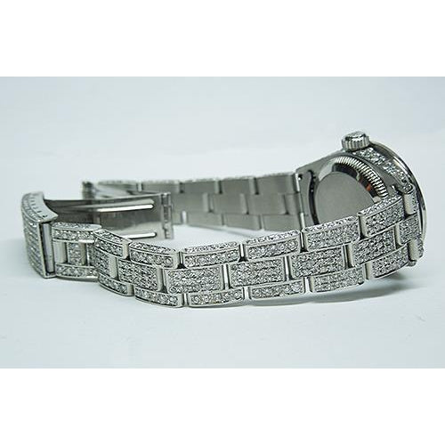 vollständig vereistem Diamanta Rolex