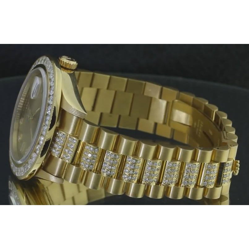 Diamant Präsidial Rolex-Uhr