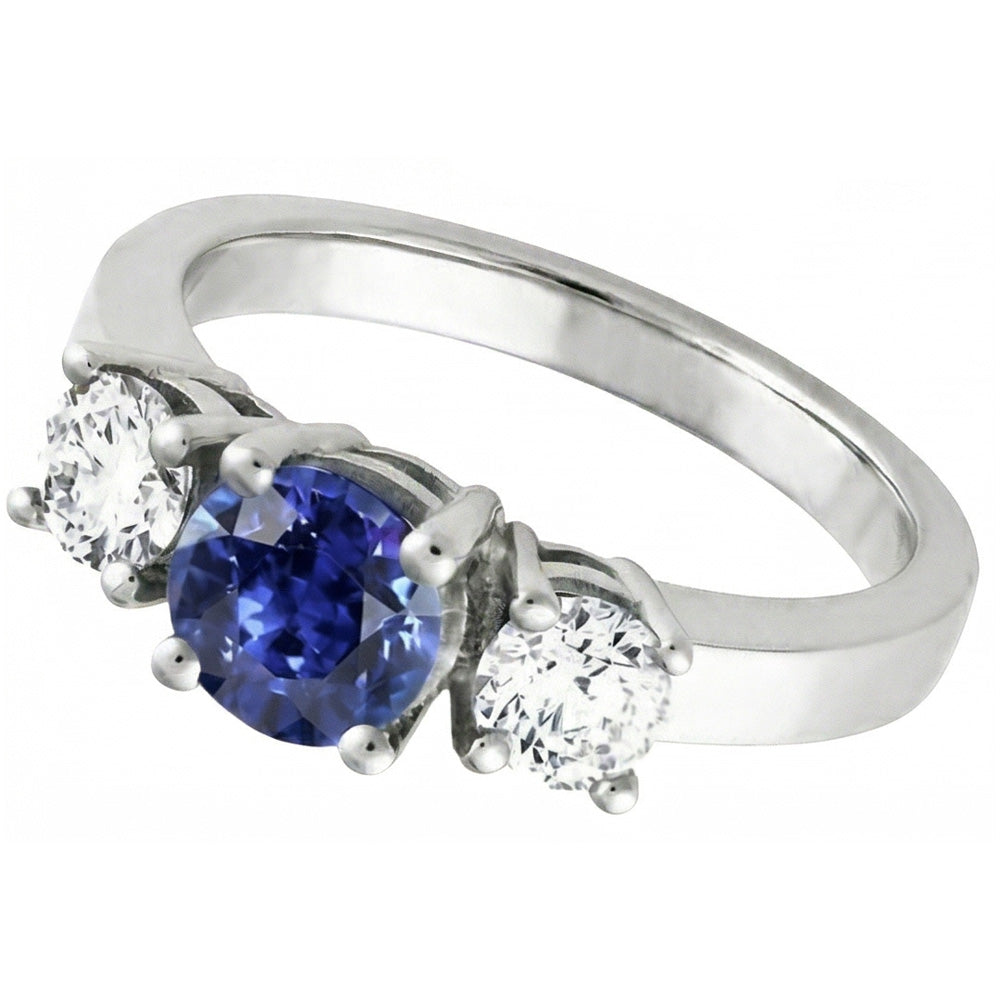echter round diamant 2.50Karat ring Detailansicht