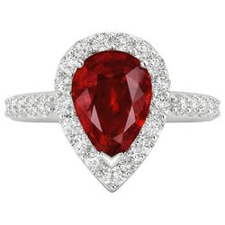 Echter Rubin Ring 3.80 Karat