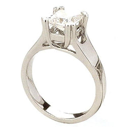 14K Weißgold Edler Diamant Designer-Schmuck – 1,51-Karat