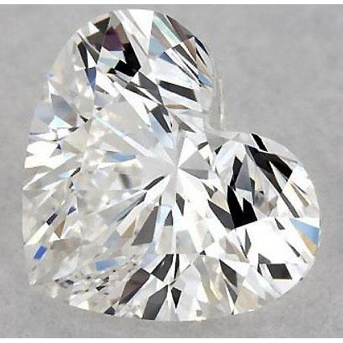 1,5 Karat Herzförmiger Diamant, lose, F VS1, sehr guter Schliff