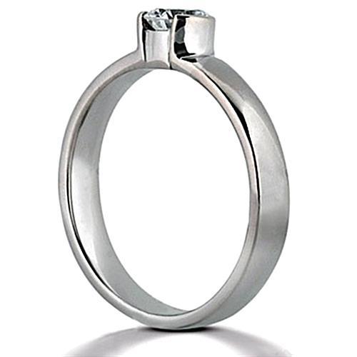 1,50 ct. Echt Diamant-Solitärring aus Weißgold