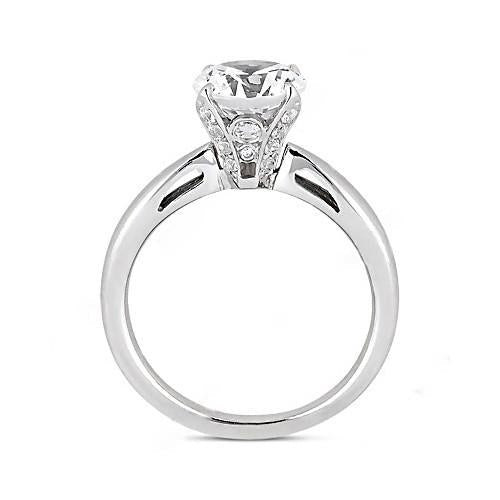 1,57 ct. Echt Diamant-Verlobungs-Solitärring Gold Neu