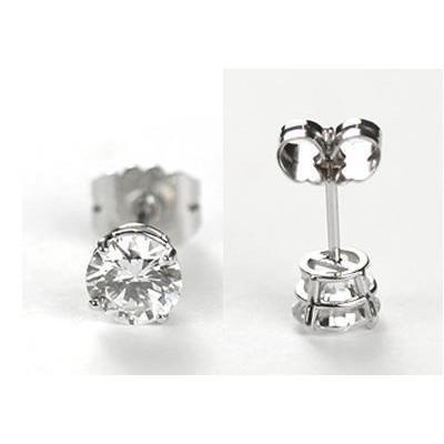 1,70 ct. Ohrstecker Echt Diamant Ohrstecker Weißgold Schmuck