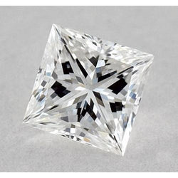 1,75 Karat Princess Naturdiamant, lose, aus der Erde gewonnen, Farbe E, VVS1, exzellenter Schliff