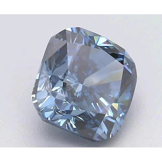 Eleganter Kornblumenblauer Saphir Loose Sapphires Natural 1,24 Karat – Seitenansicht