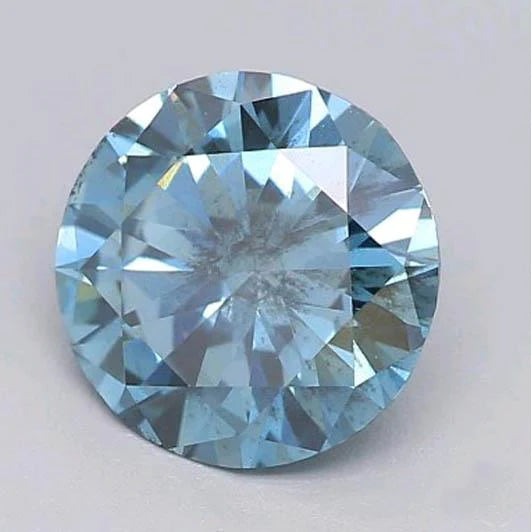 Luxuriöser Royalblauer Saphir Loose Sapphires Natural 1,24 Karat – Frontansicht