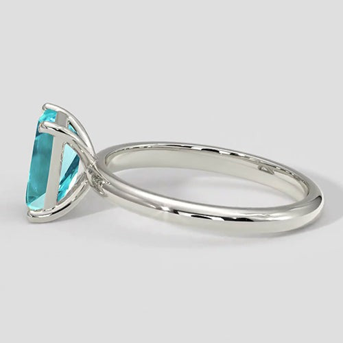 1 Karat Paraiba Solitär-Verlobungsring
