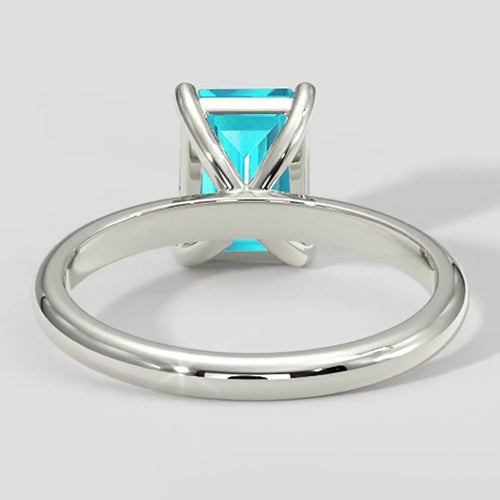 1 Karat Paraiba Solitär-Verlobungsring