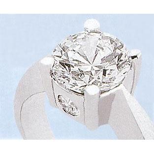 1.63 Ct Echt Diamant Drei Stein Verlobungsring Neuer Schmuck